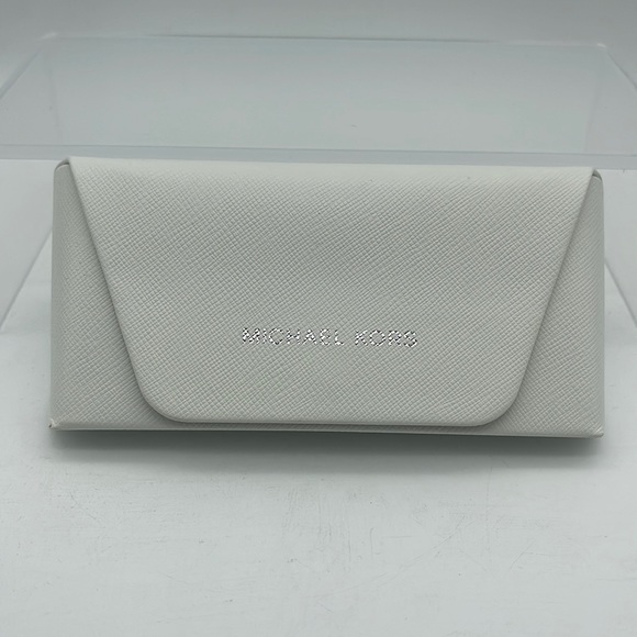 Michael Kors Accessories - Michael Kors Hard Sunglass Case Lined White NEW
